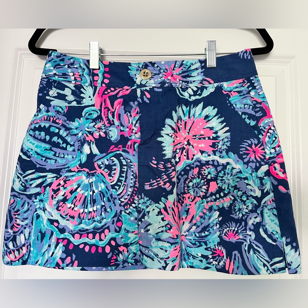 Lilly Pulitzer Multicolor Skort Size 2